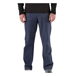 Patagonia Yenga Rock Hiking Pant Men 38 Navy Blue Zipper Pocket Utility Gorpcore